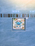 Blue Crab Mosaic Tile Mural, High Quality (won't fade), Indoor or Outdoor, Beach Wall Tiles, Backsplash, Shower, Mosaic