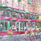 Riverwalk in Savannah Tile Mural, High Quality (won't fade), Indoor or Outdoor, Beach Wall Tiles, Backsplash, Shower, Mosaic