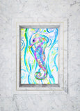 Seahorse Tile Mural, High Quality (won't fade), Indoor or Outdoor, Beach Wall Tiles, Backsplash, Shower, Mosaic, Commercial & Residential