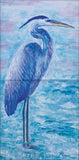 Great Blue Heron Tile Mural, High Quality (won't fade), Indoor or Outdoor, Kitchen, Bath, Backsplash, Shower, Mosaic, Commercial & Residential