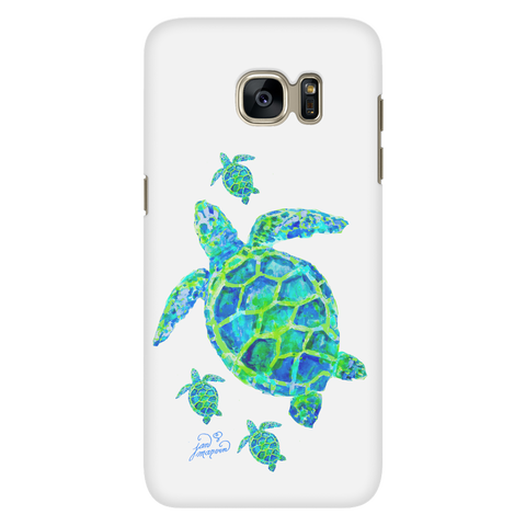 Turtle with babies Galaxy S7 cell phone case